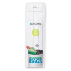 Brabantia Affaldspose 10 Liter Bio Green - Mrke K