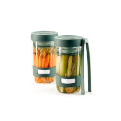 L�ku� fermenteringsglas 700ml S�t