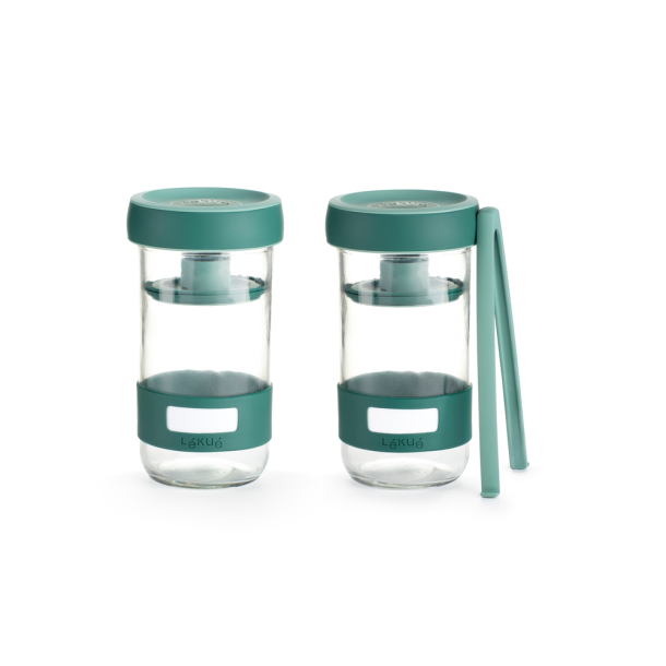 L�ku� fermenteringsglas 700ml S�t