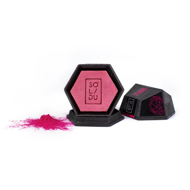 Solidu - Shampoo Bar PINK - Til Normal H�r (70 g)