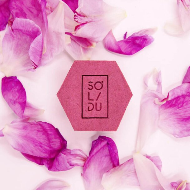 Solidu - Shampoo Bar PINK - Til Normal H�r (70 g)