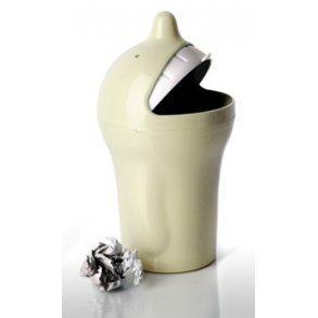 Mr.P Affaldsbeholder Happy Lille - Elfenben