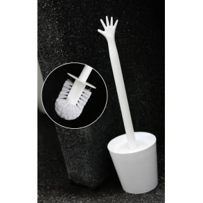 Help- Toiletbrste - Hvid