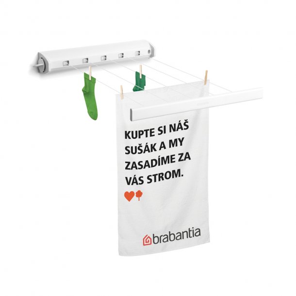 Brabantia Trk-ud Trresnor 22 meter Hvid - 385728