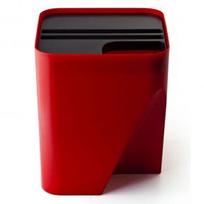 Qualy Block 30 Opbevarings- eller Sorteringsboks Rd