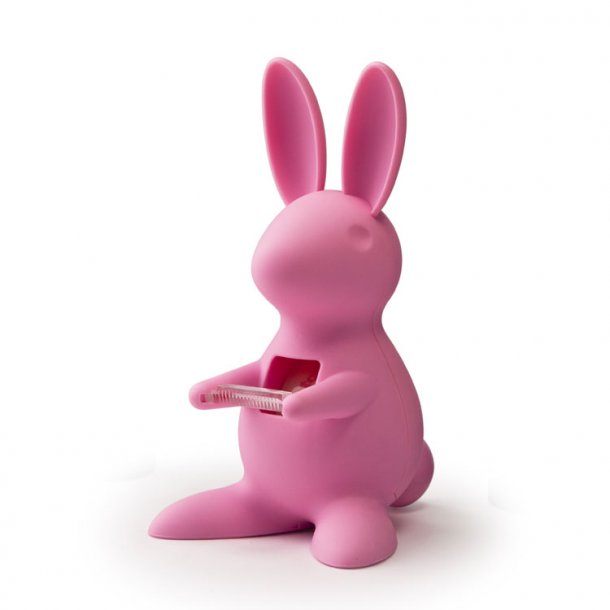 Qualy Desk Bunny Tapeholder / Tapedispenser Pink