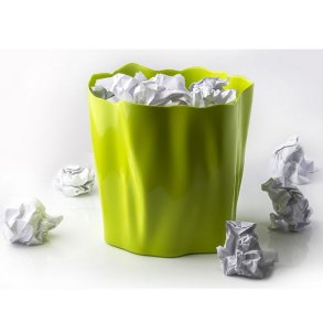 Qualy Papirkurv Flow Bin - Grn