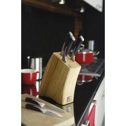 Richardson Sheffield Kyu - 5 Japanskeknive samt Knivblok