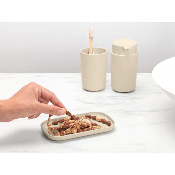 Brabantia ReNew Badev�relsestilbeh�r S�t 3 Dele - Soft Beige