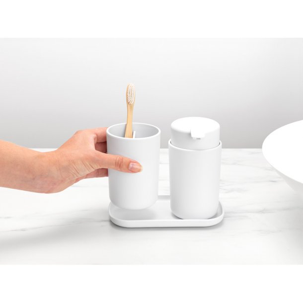 Brabantia Badevrelsestilbehr St 3 Dele - White