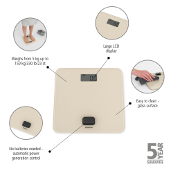 Brabantia ReNew Personv�gt Batterifri - Soft Beige
