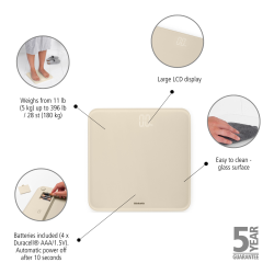 Brabantia ReNew Personv�gt - Soft Beige