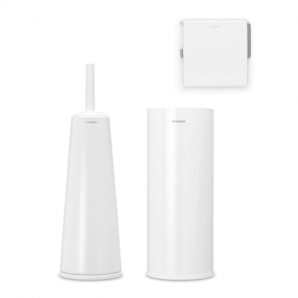 Brabantia Toilet Tilbehrsst 3 Dele - White