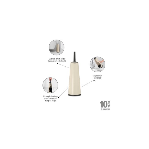 Brabantia Classic Toiletbrste &amp; Holder Soft Beige