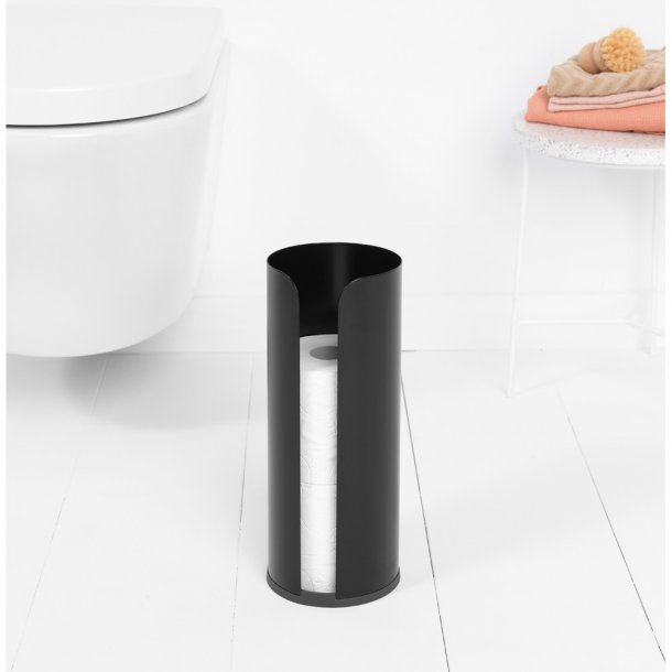 Brabantia Pappers Dispenser T 3 Rollers - Matt Svart