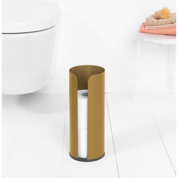 Brabantia toalettpappersh�llare 3 rullar Dispenser T - Warm Gold