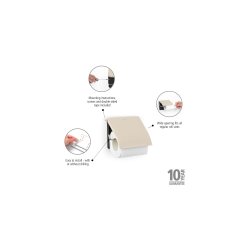 Brabantia Toiletrulleholder Soft Beige