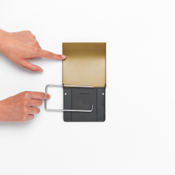 Brabantia Toiletrulleholder Warm Gold