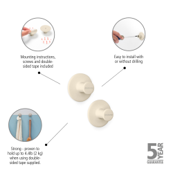 Brabantia H�ndkl�dekrog S�t A 2 - Soft Beige