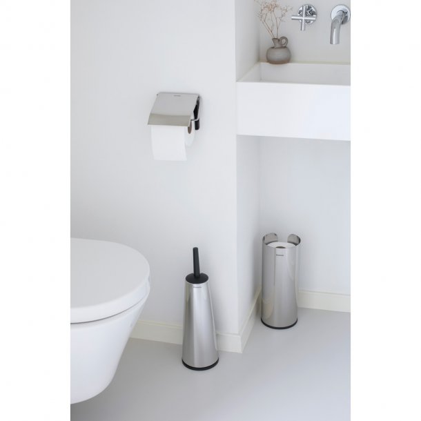 Brabantia Toilet Tilbehrsst 3 Dele - Brilliant Steel