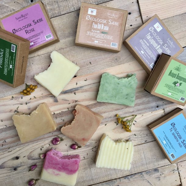 SbeRiget - kologisk Sbebar med Citrongrs/lemongrass til Hnd/Krop (100 g)