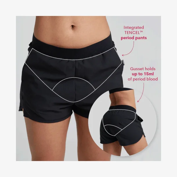 WUKA Period Sports Shorts - Medium flow