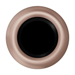 Simplehuman Kugle ben Skraldespand 115L, Enkelt Rum, Roseguld Rustfrit Stl