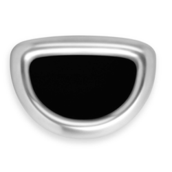 Simplehuman Halvrunde ben Skraldespand 60L, Enkelt Rum, Brstet Tungmler Rustfrit Stl