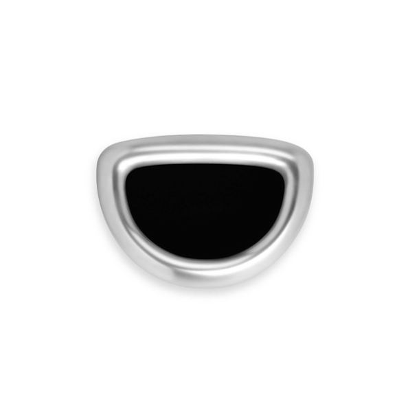 Simplehuman Semi Round Open Trash Can 60L, enkelrum, borstat kraftigt rostfritt st�l