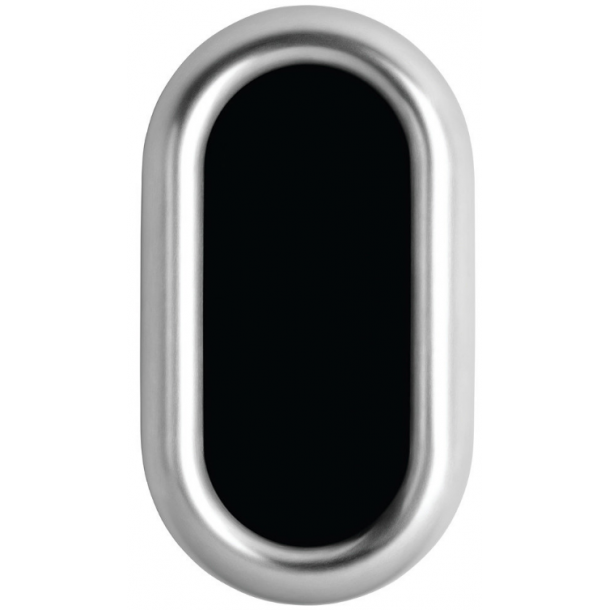 Simplehuman Slim Open Trash Can 50L, enkelrum, borstat kraftigt rostfritt stl