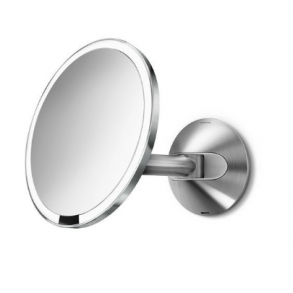 Simplehuman Vghngt Sensor Spejl 5X Forstrrelse - Poleret Rustfrit Stl