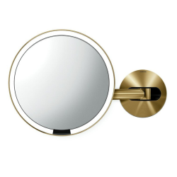 Simplehuman Vghngt sensor Spejl 5X Forstrrelse 20 Cm Messing