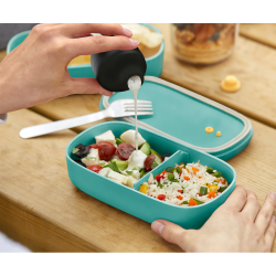 Lku Madkasse To Go 0,5 ltr. - Turquoise