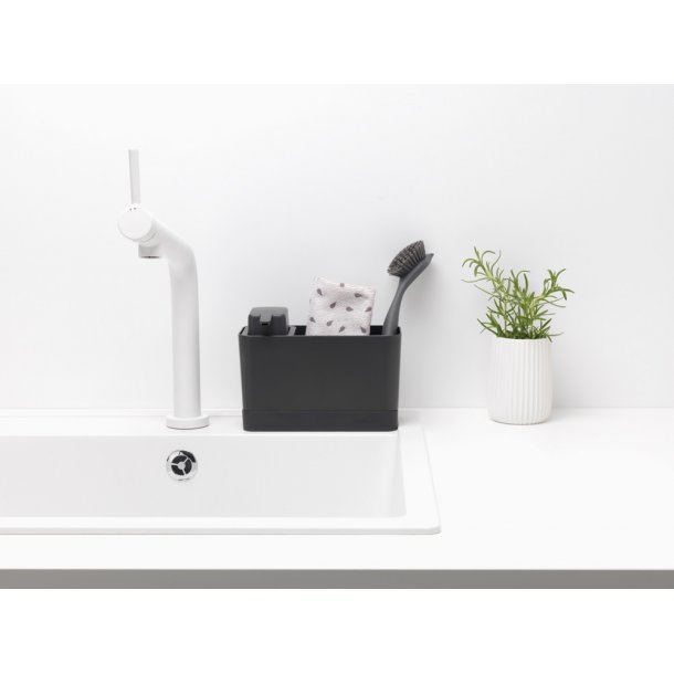 Brabantia Wash organisatr och Soap Pump - Dark Grey