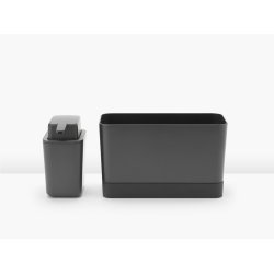 Brabantia Wash organisatr och Soap Pump - Dark Grey