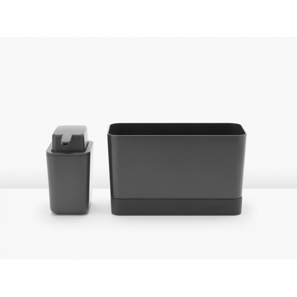 Brabantia Wash organisatr och Soap Pump - Dark Grey