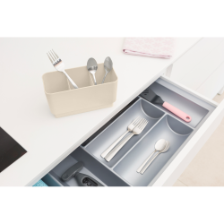 Brabantia Kompakt Opvaskestativ &amp; Bakke - Soft Beige