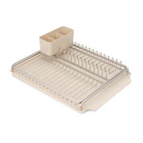 Brabantia Opvaskestativ & Bakke - Soft Beige