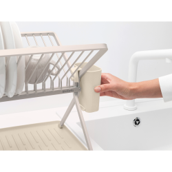 Brabantia Sammenklappelig Opvaskestativ Lille - Soft Beige