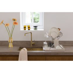 Brabantia Sammenklappelig Opvaskestativ Stor - Soft Beige