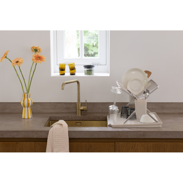 Brabantia Sammenklappelig Opvaskestativ Stor - Soft Beige