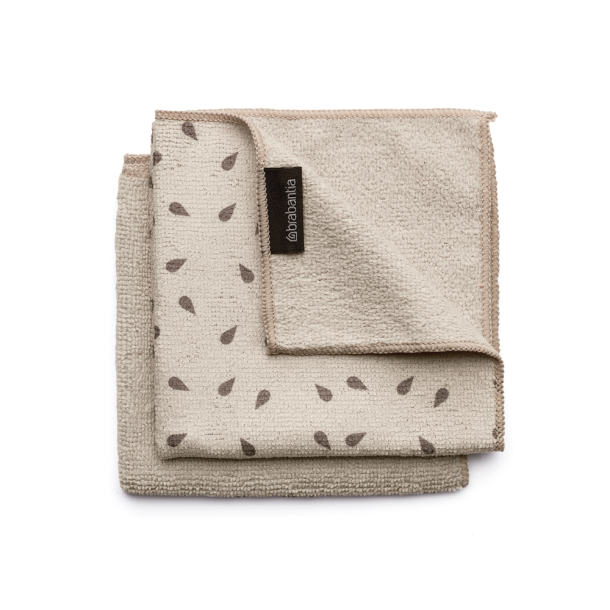 Brabantia Mikrofiber Opvaskeklude s�t a 2 styk - Soft Beige