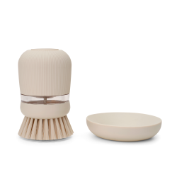 Brabantia Opvaskeb�rste Med S�be Dispenser - Soft Beige