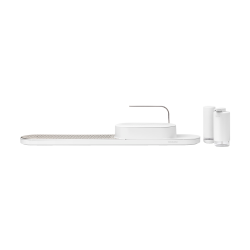 Brabantia SinkStyle Organiser S�t - Bakke, S�bepumpe og s�bedispenser - Mineral Fresh White