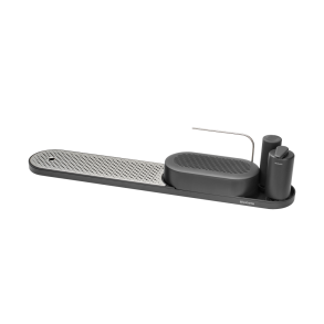 Brabantia SinkStyle Organiser Sæt - Bakke, Sæbepumpe og sæbedispenser - Mineral Infinite Grey
