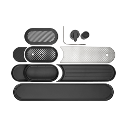 Brabantia SinkStyle Organiser St - Bakke, Sbepumpe og sbedispenser - Mineral Infinite