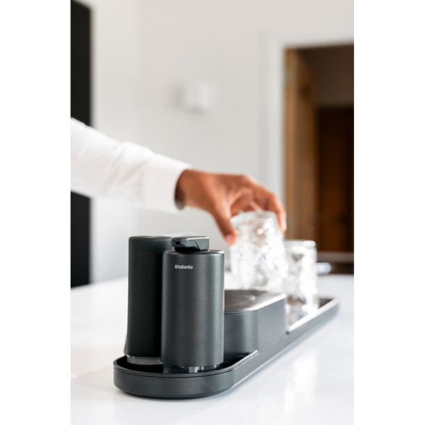 Brabantia SinkStyle Organiser St - Bakke, Sbepumpe og sbedispenser - Mineral Infinite