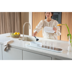 Brabantia SinkStyle Organiser og bakke - Mineral Fresh White