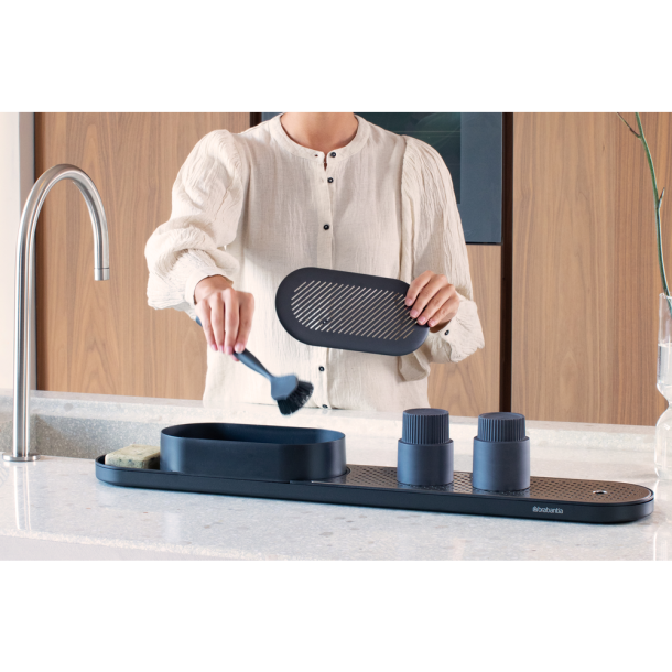 Brabantia SinkStyle Organiser og Bakke - Mineral Infinite Grey