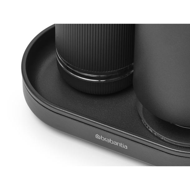 Brabantia SinkStyle Sbedispenser st, 2x200 ml&nbsp; - Mineral Infinite Grey